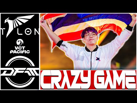 TLN CRWS! TALON vs DFM | VCT Pacific 2024 | VALORANT