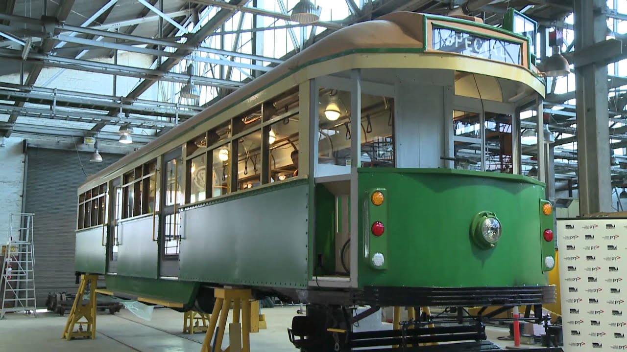 W-Class trams - $8 million refurbishment program - YouTube