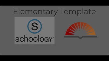Schoology Course Template