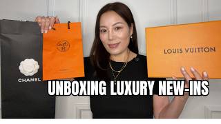 LUXURY UNBOXING: Hermès Chaine d'Ancre Ring, Chanel Slim Bandeau & LV Packing Cube! ✨
