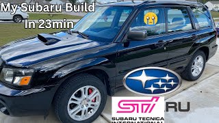 Subaru Forester Build in 23 minutes