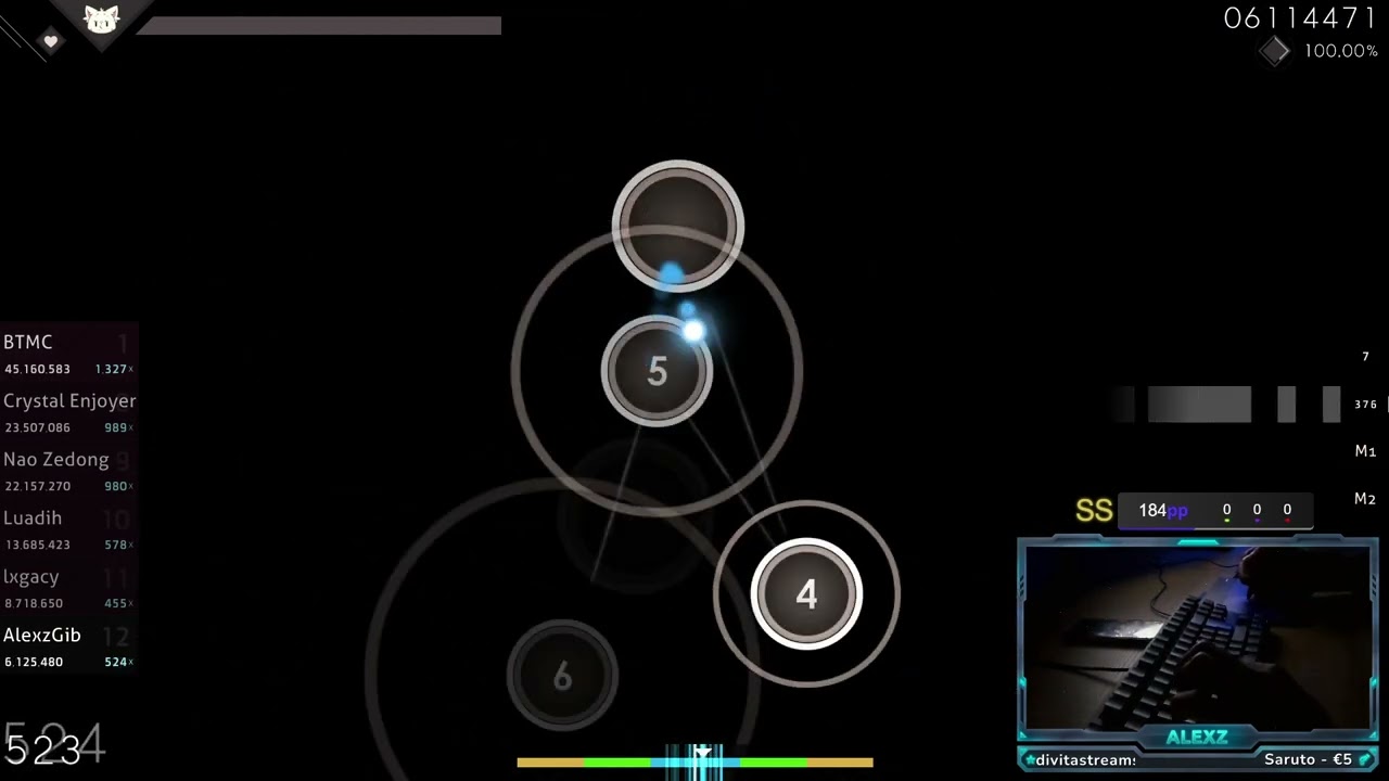 [6.00⭐Liveplay] The Glory Days - Tia [Rainbow] 99.66% FC {300 pp} - osu!