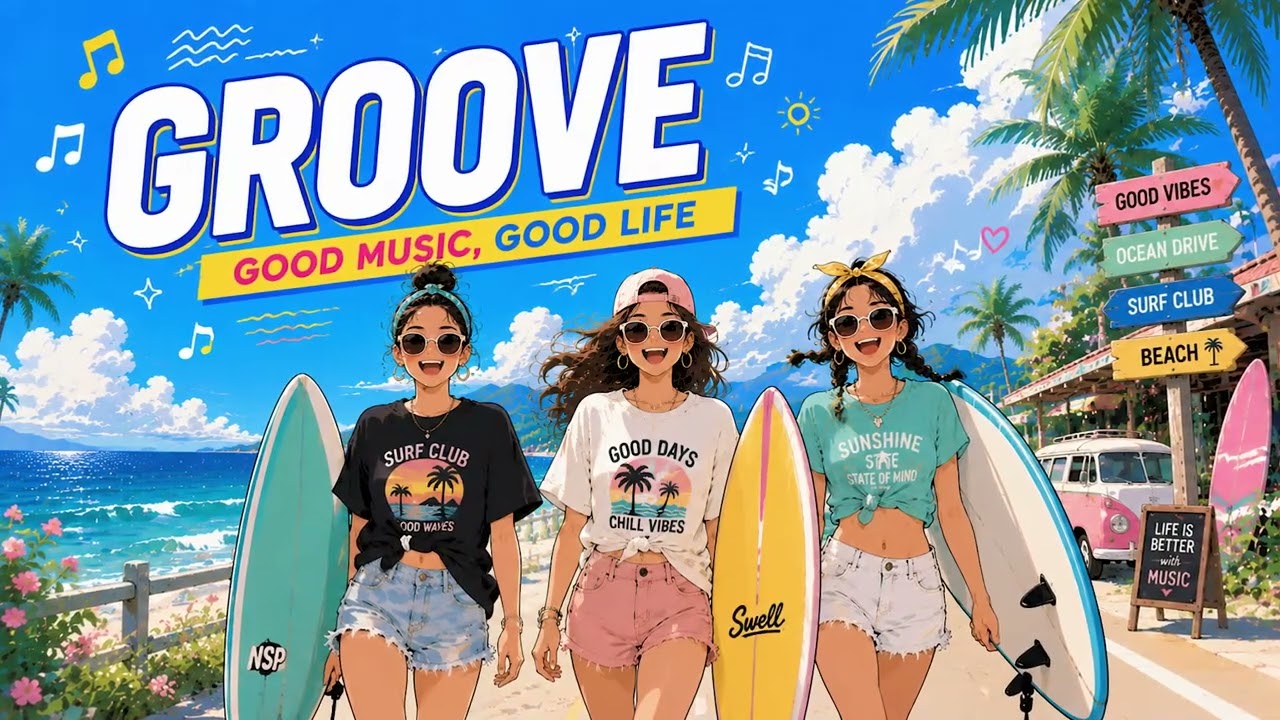 Playlist | A Summer GROOVE That Makes You Want to Run to the Sea