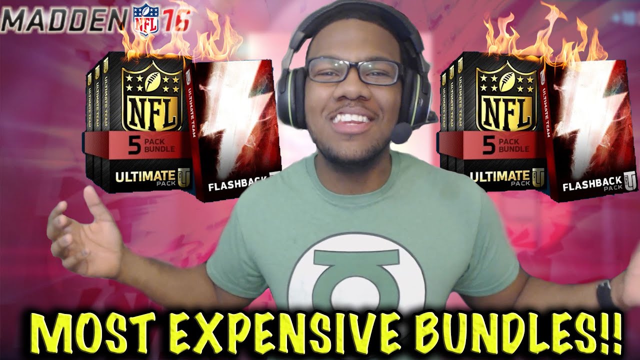 Madden 16 PS4 Ultimate Team  - ULTIMATE PACK OPENING!!