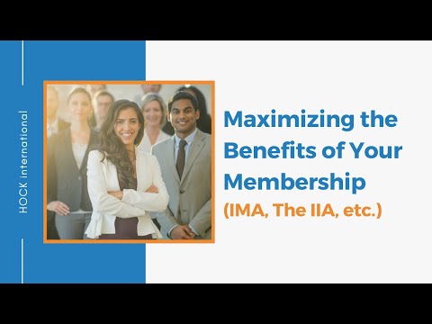 Maximizing the Benefits of Your Membership
