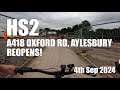 HS2 update at A418 Oxford Road, Aylesbury