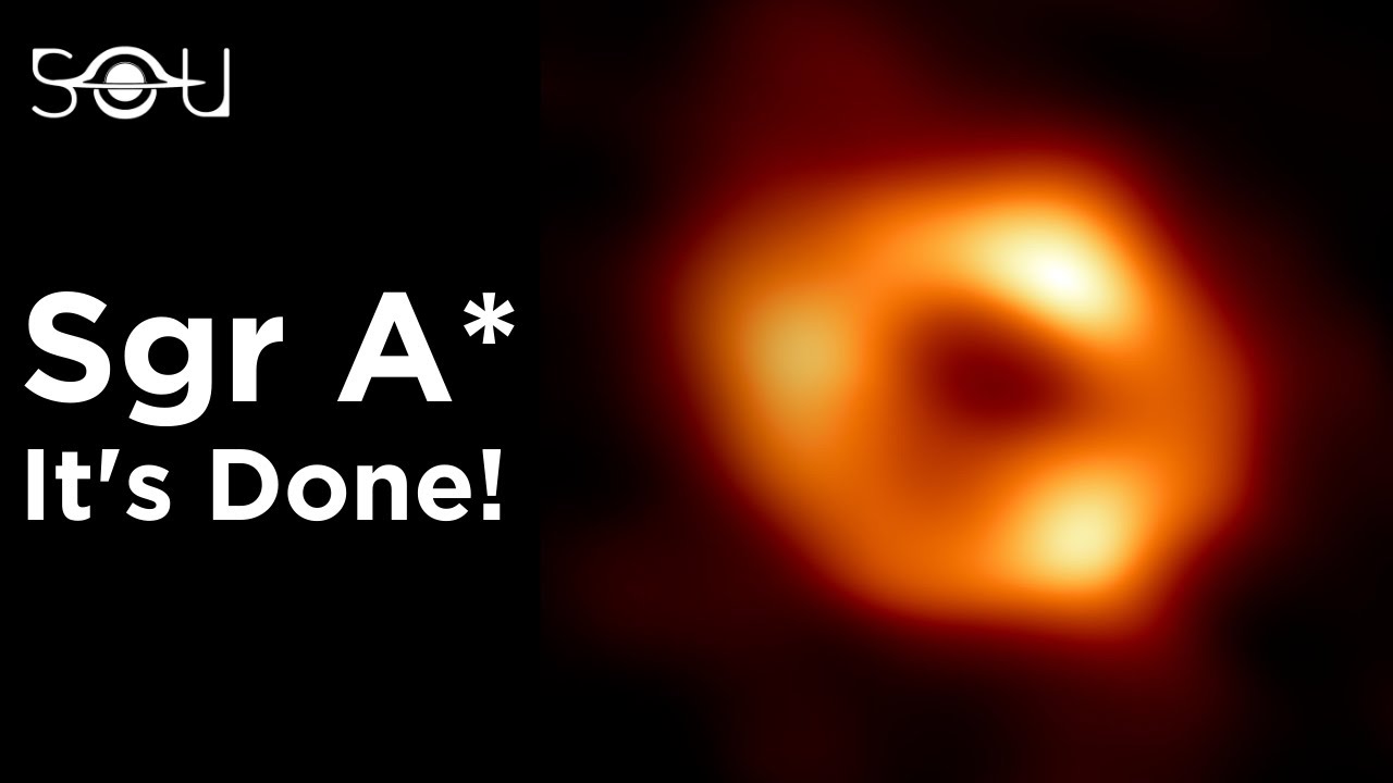 Sgra Finally, We Just Saw Milky Way's Black Hole | Sagittarius A* - YouTube