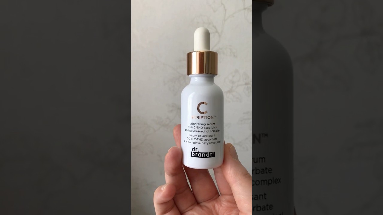 Dr. Brandt C-scription vitamin C serum-short review 