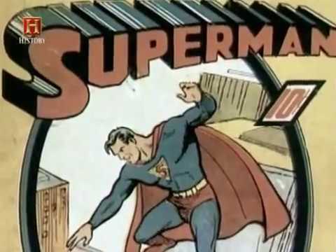 Documentario supereroi. History Channel