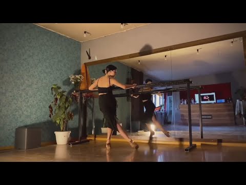Tango Academy/ ტანგო აკადემია– Nana Urigaeva - Women technique on \"Gallo Ciego\" Bandonegro