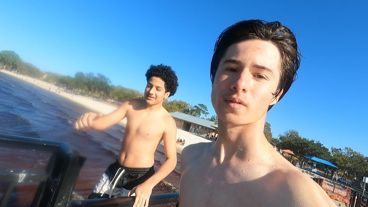 We went swimming at Waterfront pt.2