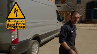 Guy's tour of the E-Transit Van | Guy Martin's Great British Power Trip EXCLUSIVE