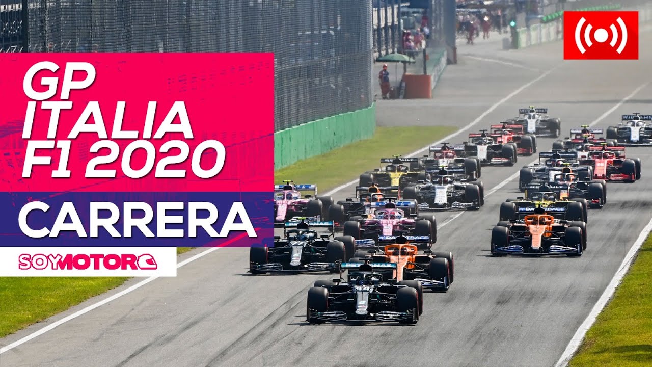 GP Italia F1 2020 - Directo carrera  - YouTube