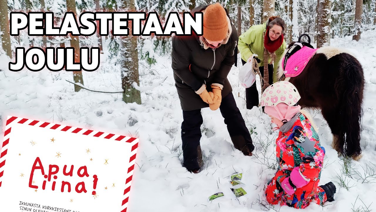 Pikku-Ukko ja Liina 4v pelastaa joulun! 🎄