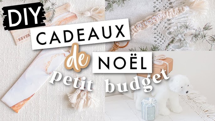 DIY NOEL ┋8 IDEES CADEAUX POUR TOUTE LA FAMILLE PAS CHER