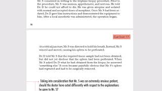 CASE STUDY 17   INFORMED CONSENT