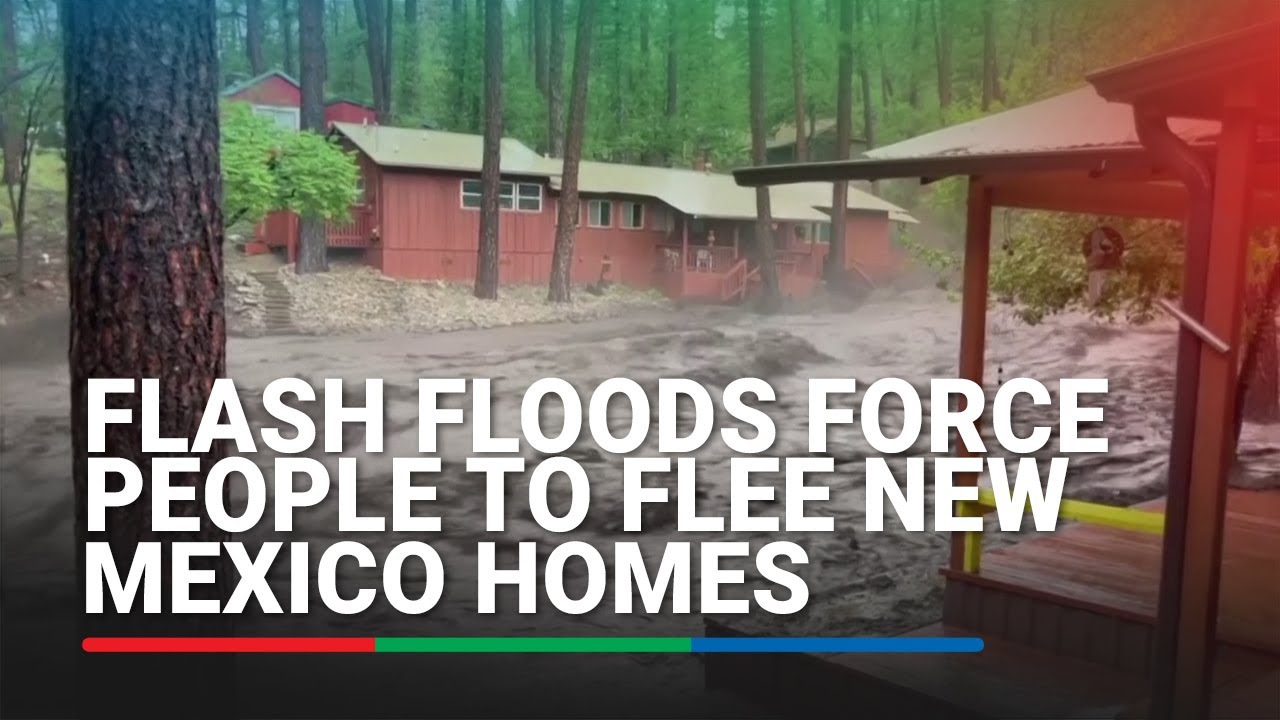 Flash floods force people to flee New Mexico homes | ABS-CBN News - YouTube