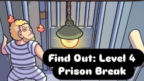 Find out - Hidden objects : level 4 Prison break