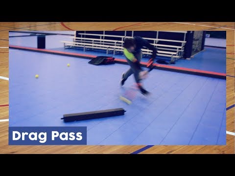 Video Drag Pass Tutorial | Hockey Heroes TV - youtube