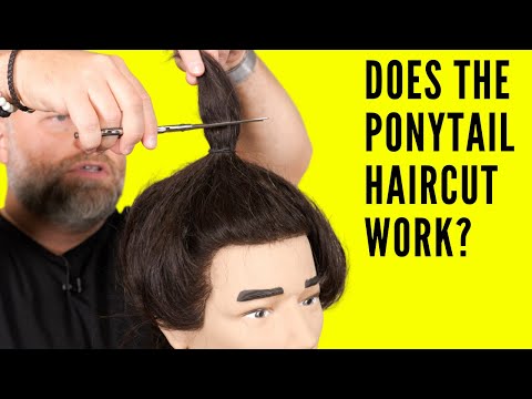 Does the Ponytail Haircut Really Work - TheSalonGuy