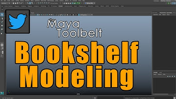 The Maya Toolbelt - Twitter Request: How to Model a Bookshelf