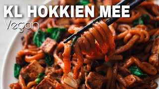 The Best KL Hokkien Mee | Malaysian Favorite Noodles Dish | Vegan Dish