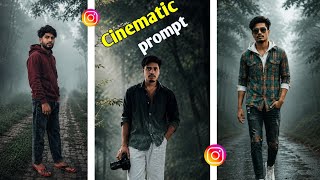 🔥 Viral Cinematic Photo Editing Prompt 2026 | Instagram AI Edit  screenshot 3