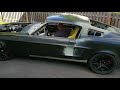 67 Mustang Fastback Coyote Swap Whipple Supercharger Quick Spin!!!