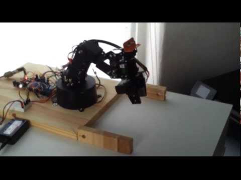 Robotic Arm with Blender and FEZ Panda II