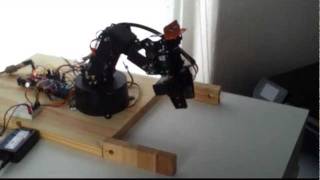 Robotic Arm with Blender and FEZ Panda II