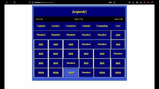 PHP Jeopardy Demo