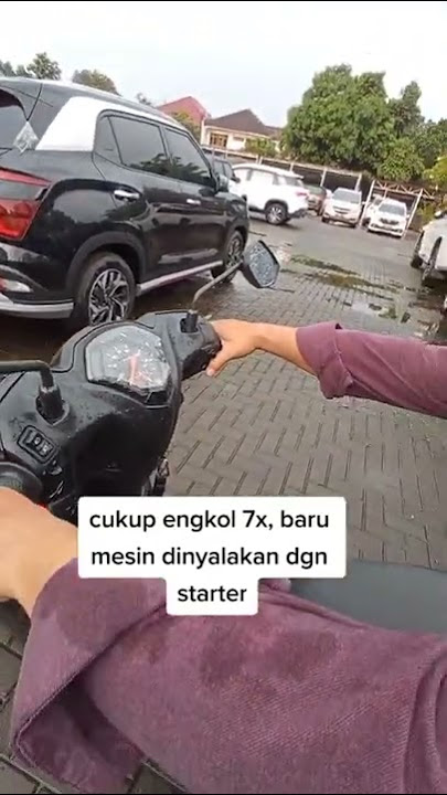 Cara Menyalakan Motor Setelah Lama Tidak Dipakai