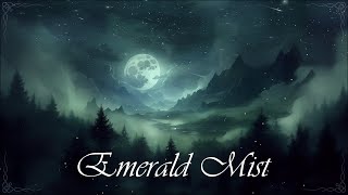 Emerald full moon mist Magical Ambiance and music | Fantasy calm soundscape #fantasymusic