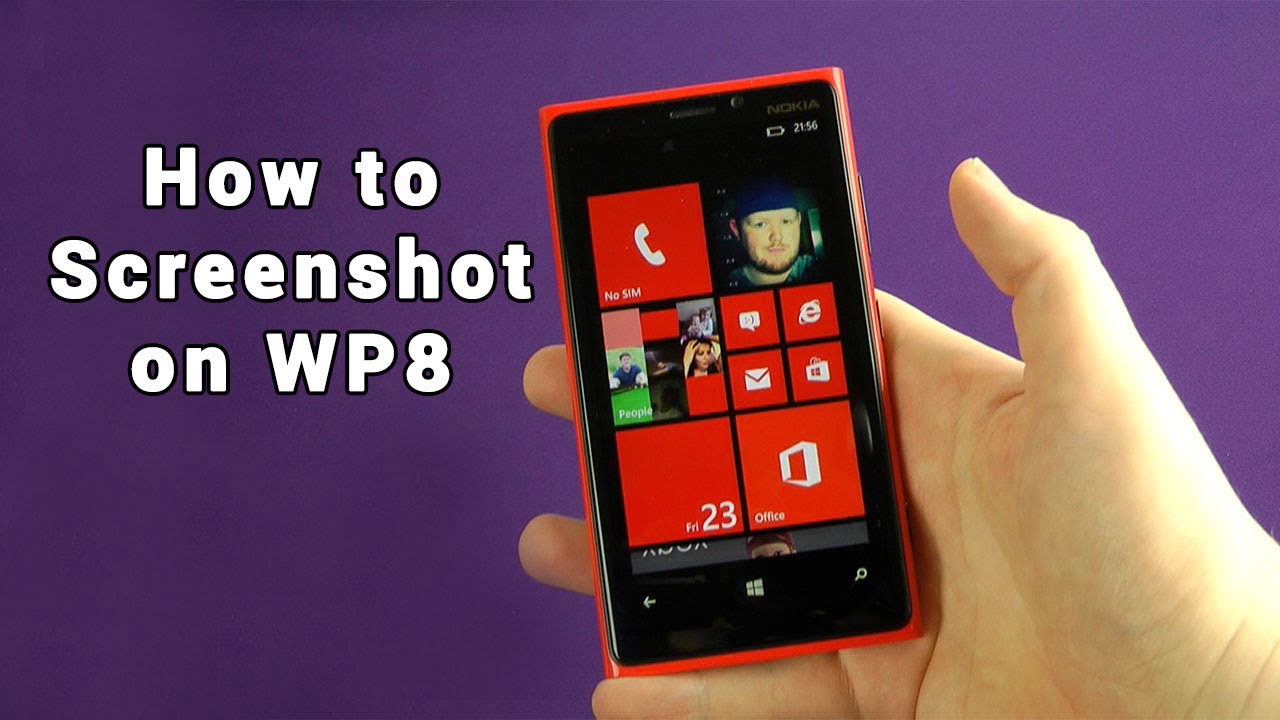 How To Screen Shot on Windows Phone 8 ft Nokia Lumia 920 ...