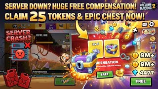 HILL CLIMB RACING 2 - DOWNTIME REWARDS - FREE COMPENSATION GIFT- CLAIM NOW!! #hillclimbracing2 #hcr2