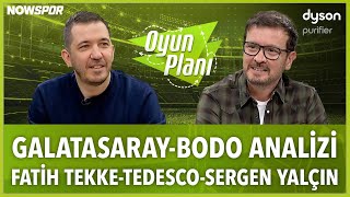 Galatasaray - Bodøglimt, Süper Ligde 9. Hafta, Tedesco, Sergen Yalçın Ersin Düzen, Emre Özcan