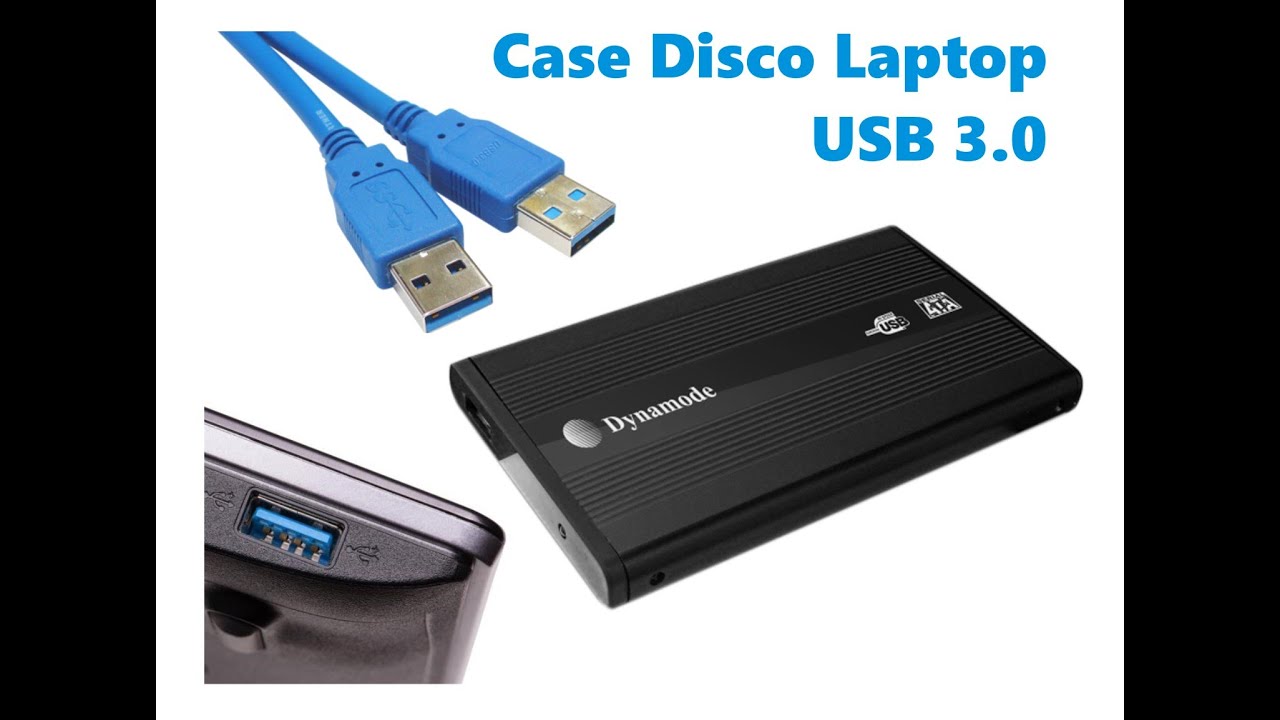 Case para disco externo sata 2.5 usb HDD - YouTube