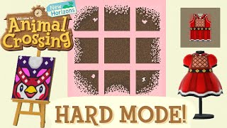 Animal Crossing Hard Mode! | Attempting to get good at Custom Designs!