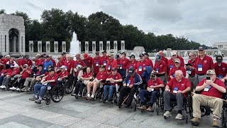 Dozens of central Ohio veterans embark on trip to visit monuments built in honor of their service