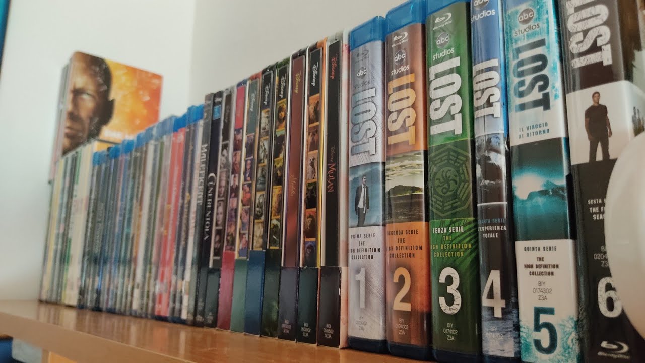 TUTTA LA MIA COLLEZIONE IN DVD E BLU-RAY - AGOSTO 2021