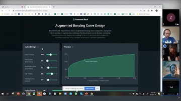 How could an Augmented Bonding Curve support a community? (Demo)