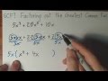 Understanding GCF: Factoring Out the Greatest Common Factor