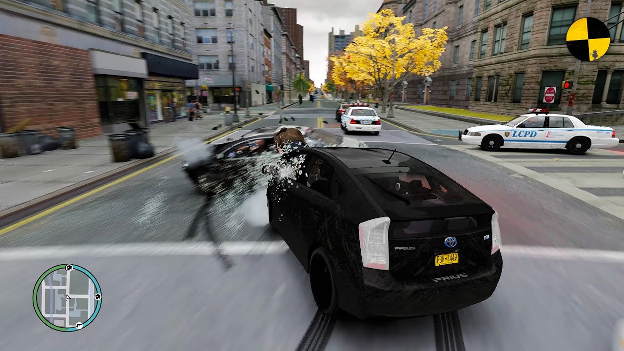 GTA 4 Crash Testing Real Car Mods Ep.100