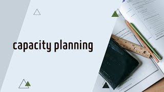 Celebrity What is Capacity Planning Profile
