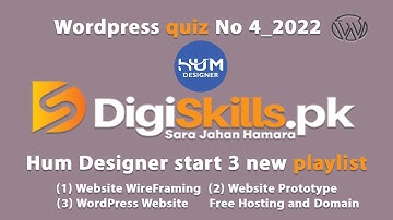 Digiskills: Wordpress Quiz 4 Solution Batch(DSTP2.0-BATCH-01) 2022 || Wordpress Quiz 1 || Batch 12