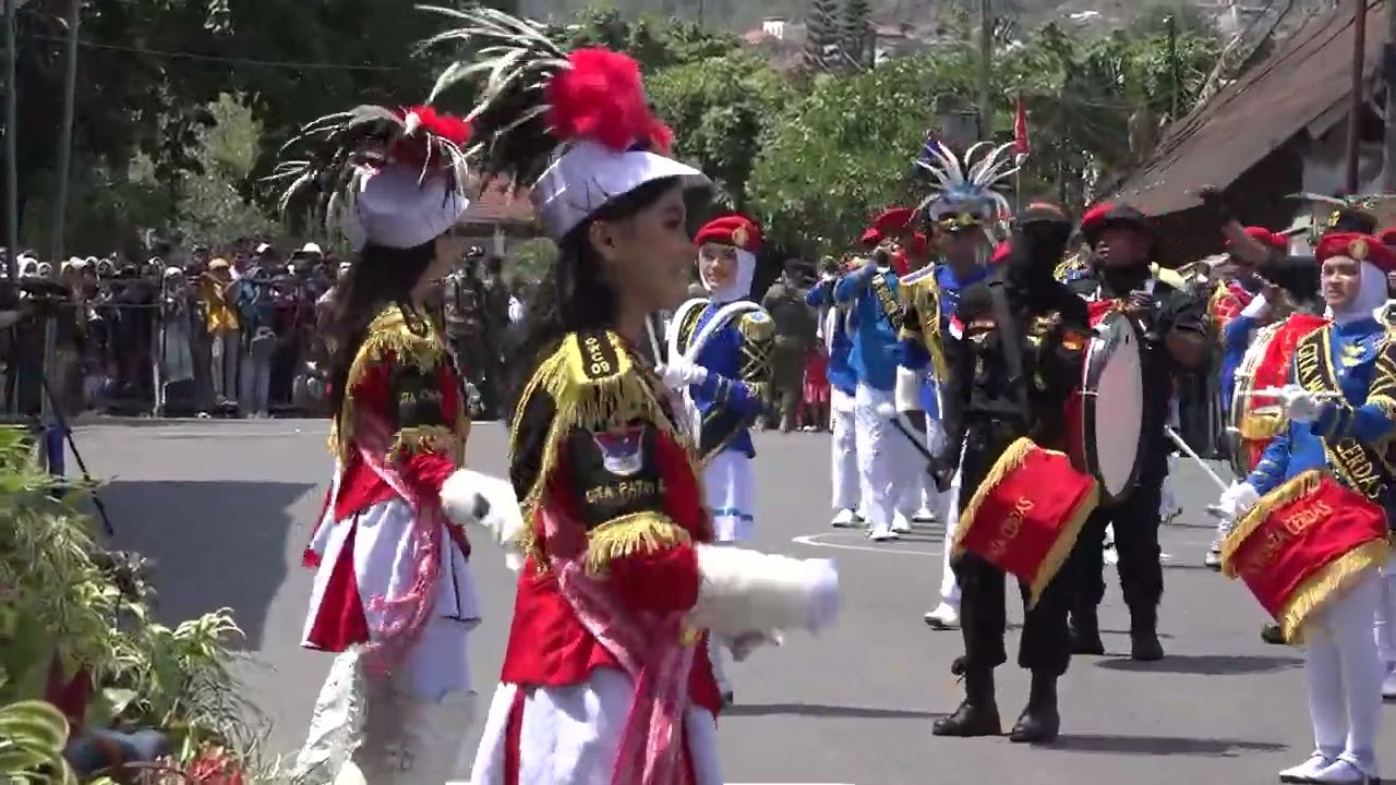 DISPLAY MARCHING BAND SMADA 2023 KOTA BAUBAU || HUT RI ke-78