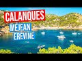 Calanques de mejean et de lerevine marseille france 4k