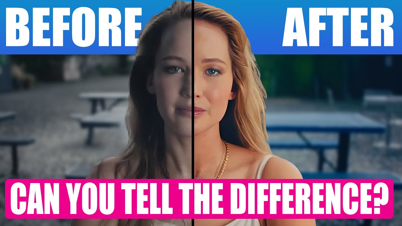 Original - Deepfake lip syncing example. Jennifer Lawrence. Unedited