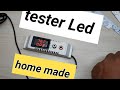 طريقة صنع جهاز لفحص الليدات تستر اختبار الليدات How To Make LED Light Tester