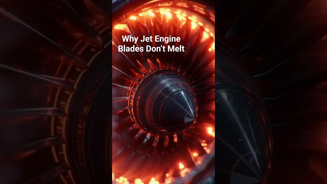 Why Jet Engine Blades Don’t Melt at 1,700°C 🔥✈️